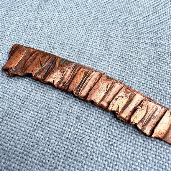 Antique Rare Belgium Trench Copper Art WW1 Letter Opener Knife Coxyde *read* - Picture 4 of 8